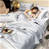 Rusopobe Summer Cool Quilt Ice Silk - 2023 Nuova Trapunta Trapunta Lavabile - Coperte da Letto Trapunta Delicate sulla Pelle, Tocco Fresco, Morbido e setoso(C,200 * 230cm)