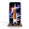 Générique Vetrina in acrilico trasparente per Lego 42221 Set meccanico: NA*SA Space Launch System - Vetrina antipolvere compatibile con Lego 42221 (modello non incluso) - 3 mm,fondo