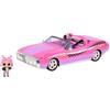 L.O.L. Surprise! L.O.L. Surprise City Cruiser - Auto sportiva rosa e viola con caratteristiche favolose e un'esclusiva bambola BEEPS - Età 4+