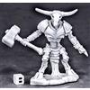 Pechetruite 1 x Undying Minotaur - Reaper Bones Miniatura per Gioco di Ruolo Guerra - 77559