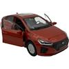Dromader Welly Modellino auto Hyundai IONIQ veicolo in miniatura scala 1:39 arancione