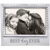 MARIPOSA Engraved Statements Cornice portafoto, Alluminio sabbiato Riciclato, Argento