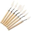 Generic Set di 7 spatole per pittura, di alta qualità, eleganti, funzionali, portatili, artisti, accessori per olio, strumenti portatili, tela acrilica, tela acrilica leggera