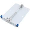PIYANYO Supporto per scheda madre PCB, in acciaio inox, 12 x 8 cm, strumento di riparazione per slot IC per saldatura, 1 pezzo