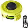 YUETTYY 1/2 set di bobine per decespugliatore e molla di copertura per Ryobi RAC118 bobina da 1,2 mm RLT3525S, bobina di ricambio e accessori per molle di copertura (1 set)