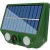Generic Repellente per animali ad ultrasuoni solare - 20-36,5 kHz Due modalità di illuminazione Repellente per cani, Repellente per gatti all'aperto per respingere cervi, procioni, conigli, scoiattoli