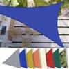 HQQMNY Tenda da sole con anello a D, impermeabile, protezione solare, protezione dalle intemperie Triangolo:3mx3mx2m in tessuto Oxford, 180 g/m², 95% protezione UV per balcone, terrazzaBlu