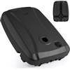 COSTWAY Base per Ombrellone da Patio a 102 kg/150 kg, in Plastica HDPE con Ruote, Supporto Quadrato per Ombrellone Riempibile con Acqua o Sabbia, per Esterno, Balcone, Spiaggia (150, Chilogrammi)