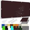 CANYUE Tenda ombreggiante Rettangolare Tela Ombreggiatura Impermeabile Protezione 98% UV Schermo Privacy per Patio Giardino Esterno Terrazza Cortile (Bordeaux,1.5x2 m)