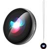 Relxhome Badge Digitale Intelligente AI - Spilla Elettronica Ricaricabile con Display HD Touchscreen, Ornamento Creativo per Scrivania, Ufficio, Cosplay e Fan di Anime