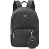DKNY Zaino da donna R34keb11, nero/argento, nero/argento, taglia unica