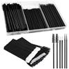 Winhuey Set di 150 bacchette per mascara e labbra usa e getta, 50 pennelli per ciglia, 50 pennelli per labbra e 50 micro pennelli con scatola organizer, kit di strumenti per il trucco per extension ciglia