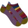 Gallo Calze Sneakers Uomo, Righe Multicolor, Cotone e Poliammide, Taglia Unica 40/45