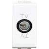 BTicino LN4202D Livinglight Presa TV Diretta, 1 m