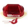 uxcell Sourcingmap - 220v 3w rosso cablata led strobe avvertimento industriale lampada segnale luminoso