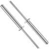 AERZETIX Set di 60 rivetti ciechi standard Ø5x35 mm alluminio/acciaio