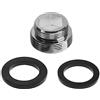 HATOOLHA Adattatore per rubinetto in ottone, filettatura maschio da 22 mm a filettatura maschio da 18 mm, connettore per rubinetto per purificatore d'acqua adattatore aeratore (altezza 13 mm)