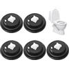 DGUSO 5 Pieces Float Valve Membrane,Diaphragm Washer Guarnizione Scarico WC Cistern Inlet Diaphragm Washers, Galleggiante Cassetta WC for Twyford 95/95L/99T/99B/99