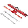Wiltec Barra da Traino Max 3 tonnellate 2 m in Acciaio con smorzamento