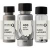 SD COLORS Silky Silver 4SS, Vernice per ritocchi, 15 ML, Colore Argento setoso