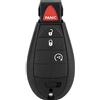 Kuuleyn Chiave Telecomando per Auto, Telecomando Wireless Senza Chiave per Auto in ABS Non Tagliato M3N5WY783X J28 Adatto per Dodge RAM 1500 2500 3500 4500