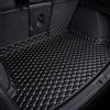 GXDFC Auto Pelle Tappetini Bagagliaio per Subaru Forester 2016-2022 2023 2024 2025, Vasca Baule Tappeto Fodera Bagagli Tappetino Antiscivolo Accessori,Black+Beige Plus