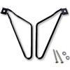 APEBAZY Moto Saddlebags Staffa Sinistra e Destra Moto Anti-corrosione Borse Bar Staffe di Montaggio per Sportster 883 Ferro XL883N Dyna Holder