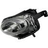 EASYSHOP24H Faro Fanale Proiettore Anteriore Inferiore SX Per 500 dal 2015 Led Inferiore Luce Diurna Sinistro Lato Guidatore Predisposto Con Regolazione Manuale