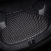 GXDFC Auto Pelle Tappetini Bagagliaio per Subaru Forester 2016-2022 2023 2024 2025, Vasca Baule Tappeto Fodera Bagagli Tappetino Antiscivolo Accessori,Black+Beige