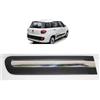 Generico MODANATURA PORTA POSTERIORE DESTRA LATO PASSEGGERO CON PROFILO CROMATO ADATTO A FIAT 500L 500 L TREKKING SERIE DAL 2012 AL 2017 500L LIVING SERIE DAL 2013 AL 2017