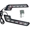 Xuodawer 2X 12V Super Bright DRL LED Luci di Marcia Diurna per Auto Auto Impermeabile LED Luci di Guida Fendinebbia