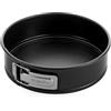 GreenPan Bistro Stampo Apribile 24 cm, Rivestimento Ceramico Antiaderente, Senza PFAS, Acciaio Alluminato, Adatto Forno 230 °C, Nero