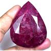 Gemscopious 514.5 CT Naturale Grande Rosso Rubino Certificato Museum Taglia Pera Loose Gemma