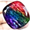 Gemscopious Grande 100.00 CT Naturale Ammolite Opal-Like Biologico Doppietto Certificato AAA