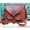 "Handmade" S AD L Borsetta Vintage Vera Pelle Donna a Tracolla Spalla Mano Nuovo Borsa