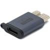 System-S Adattatore USB 3.1 tipo C femmina a 3.0 Micro B maschio unidirezionale cavo 5 Gbps 100 W