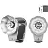 Generic Mini flash Speedlite per fotocamera retrò, GN10, S1/S2, controllo ottico, 7 passi, tempo di riciclo 2,5 s, modalità automatica e manuale, batteria da 1700 mAh per fotocamere a pellicola