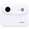 Topiky Videocamera per Vlogging HD 1080P con compatibilità Migliorata e Prospettiva in Prima per Avventure Sugli Sci e in Bicicletta (WHITE)