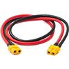 System-S XT60 12AWG cavo 50 cm femmina a femmina prolunga adattatore per pannello solare pannello solare