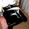 Ste-X Biancheria Da Letto 200 X 200, Michael Jackson, Cantante Idol Set Copripiumino E 2 Federe 80 X 80 Cm, 3 Pezzi Morbido Soffice Set Biancheria Da Letto Con Cerniera (200x200cm,modello 05)