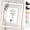 Bildershop-24 Telaio in vetro doppio con doppi vetri, Monza in Bianco (lucido) 30x45cm con vetro acrilico, cornice per quadri con doppi vetri
