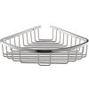 Konhard CS003 - Mensola angolare per bagno, montaggio a parete, in acciaio INOX