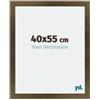 yd. Your Decoration - Cornice 40x55 cm - Bronzo Decorativo - Decorativa Parete in Legno con Vetro in acryl - Antiriflesso - 40x55 Cornice - Mura