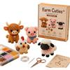 ATLETHIOLOG 2026 Kit fai da te per creare piccoli animali 3D con perline, kit per ricamo a mano con perline, set di perline a tema animali 3D carini - un regalo pensato e fatto a mano (2#)