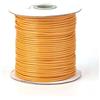 FASHEWELRY Bobina di cordino di poliestere cerato, 1 mm, 183 metri/rotolo, per gioielli fai da te, collane, bracciali, creazione artigianale, colore: arancione