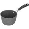 KASANOVA Piccola casseruola antiaderente monoporzione 12 cm di diametro, linea Petra Dark