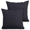 Cieffepi Home Collections Federa Copricuscino MULTICOLOR (Set 2 Federe 40x40 cm, Nero)