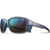 Julbo Monterosa 2 Occhiali da Sole, Irisato Blu Ciano/Viola Ir1, Taglia Unica Unisex-Adulto