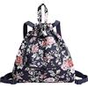 Generico Zaino da viaggio leggero per sport fitness pieghevole impermeabile con coulisse (B One Size)