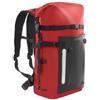 Qianly Zaino a Secco e Bagnato Resistente Zaino Impermeabile Traspirante Attrezzatura Outdoor per Subacquei, Spiaggia, Rosso, Rosso Brillante, 20L